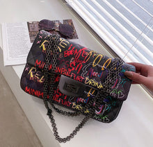 Load image into Gallery viewer, Super Cute Graffiti Purse Handbag

