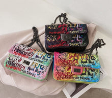 Load image into Gallery viewer, Super Cute Graffiti Purse Handbag
