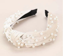 Load image into Gallery viewer, Great 3pcs Faux Pearl Hairbands Set
