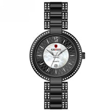 Load image into Gallery viewer, Beautiful Jeweled Stainless Steel Watch
