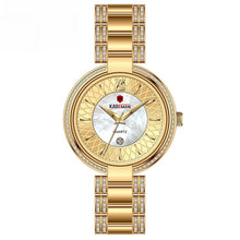 Load image into Gallery viewer, Beautiful Jeweled Stainless Steel Watch
