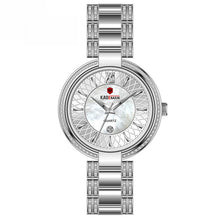 Load image into Gallery viewer, Beautiful Jeweled Stainless Steel Watch
