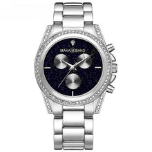 Load image into Gallery viewer, Beautiful Rhinestones Stainless Steel Watch
