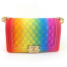 Load image into Gallery viewer, Super Cute Rainbow Color Purse Handbag
