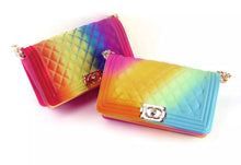 Load image into Gallery viewer, Super Cute Rainbow Color Purse Handbag
