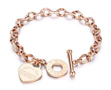 Load image into Gallery viewer, Stylish Stainless Steel Charm Bracelets
