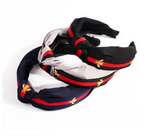 Load image into Gallery viewer, Super Cute Satin Striped Fashion Hairband
