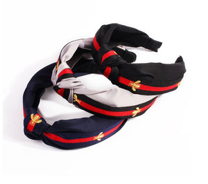 Super Cute Satin Striped Fashion Hairband