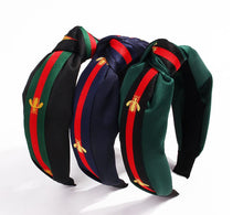 Load image into Gallery viewer, Super Cute Satin Striped Fashion Hairband
