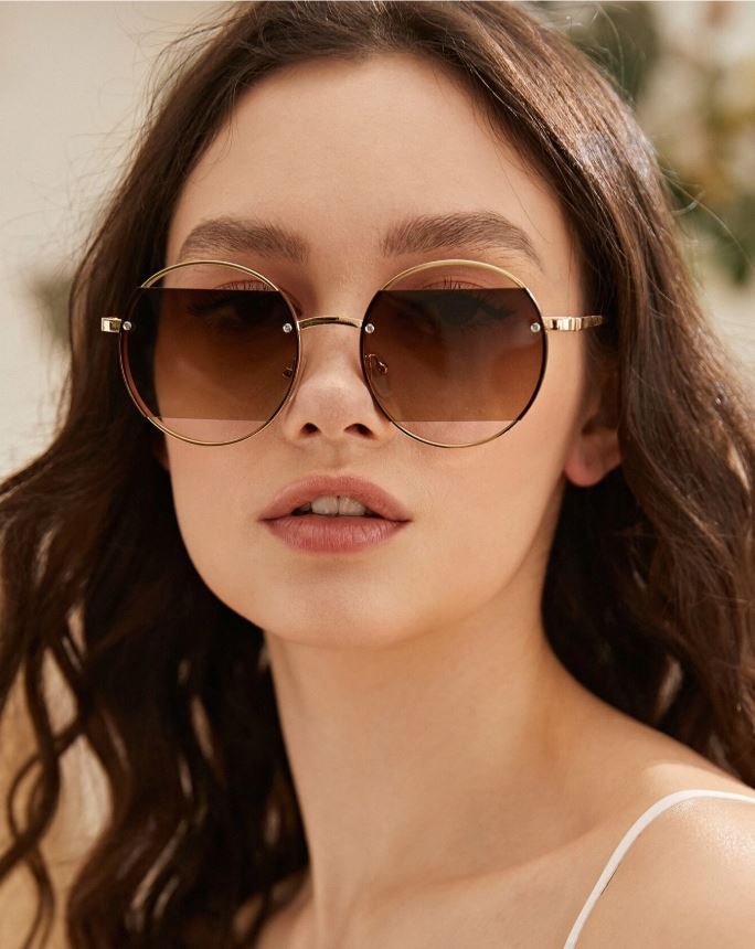 Fabulous And Vey Stylish Metal Frame Sunglasses