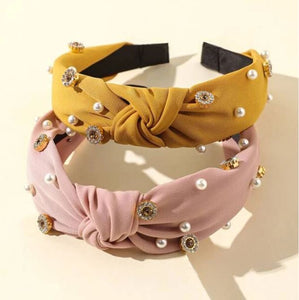 Beautiful 2pcs Rhinestone Hairbands Set